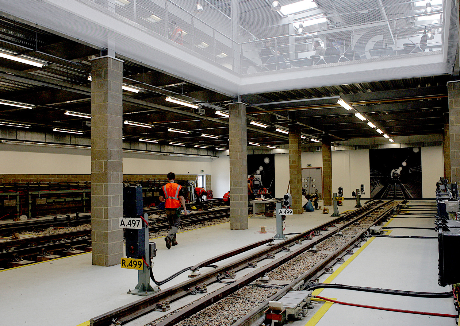 New build development - feasibility and planning - training centre tracks