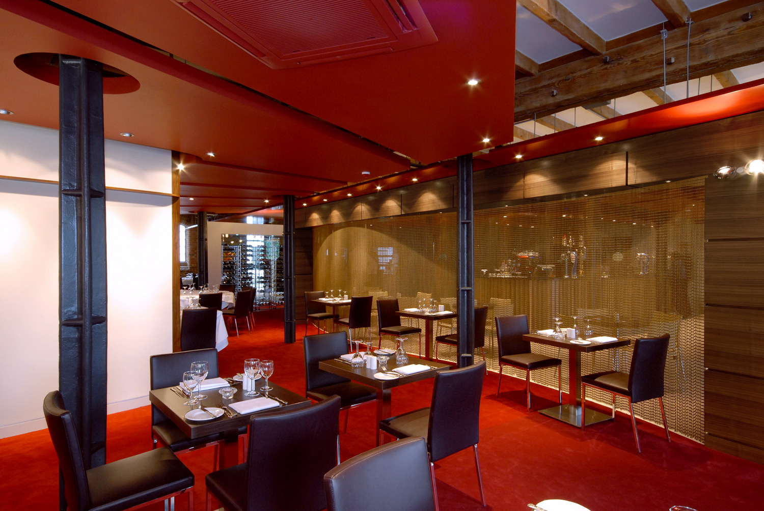 Restaurant interior design - dining area