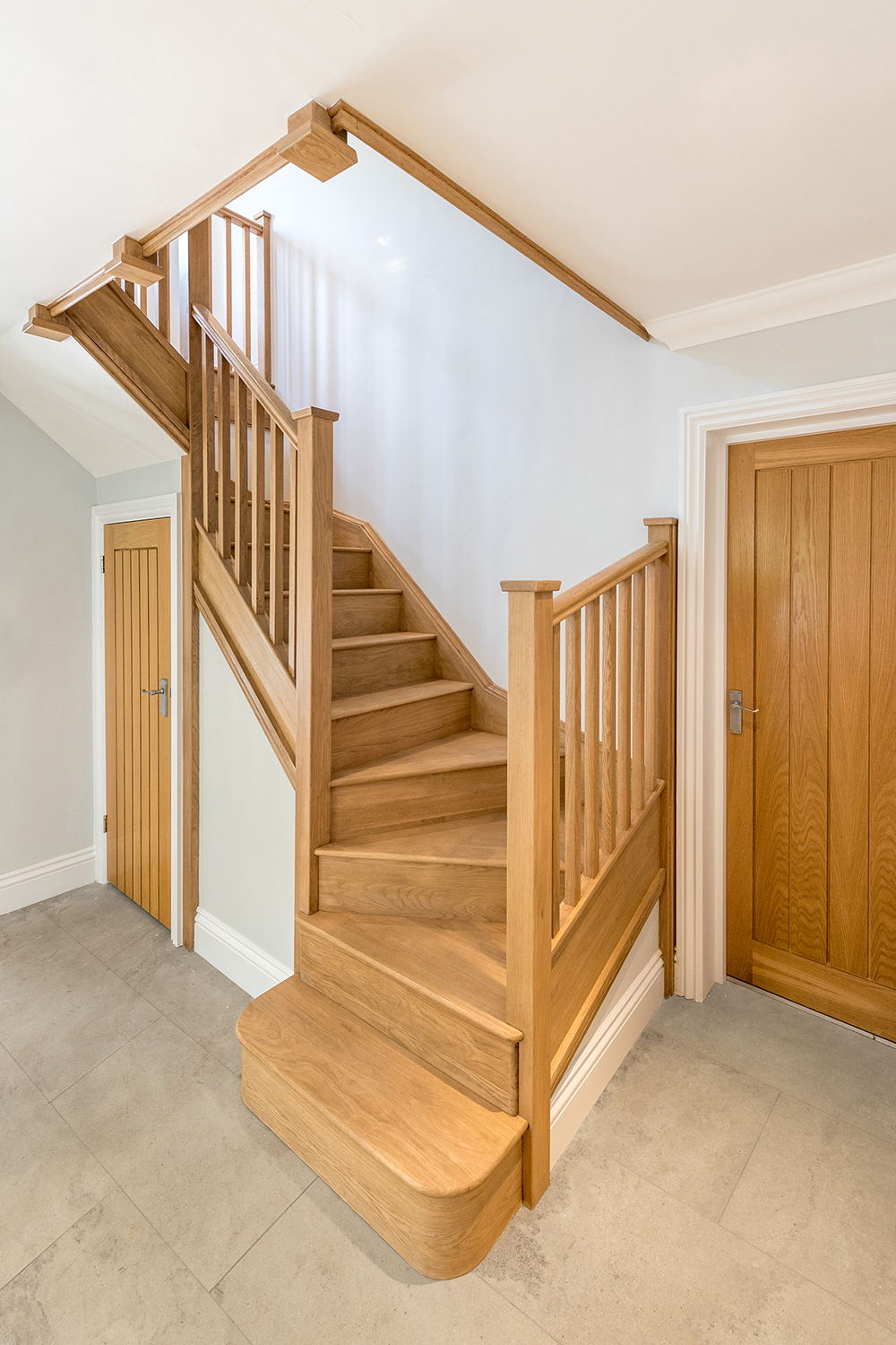 Bespoke oak staircase
