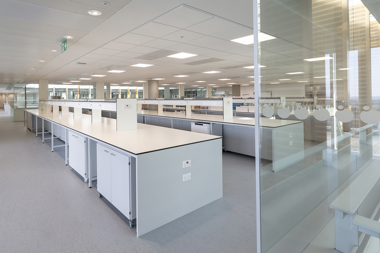 Laboratory design for cancer research company