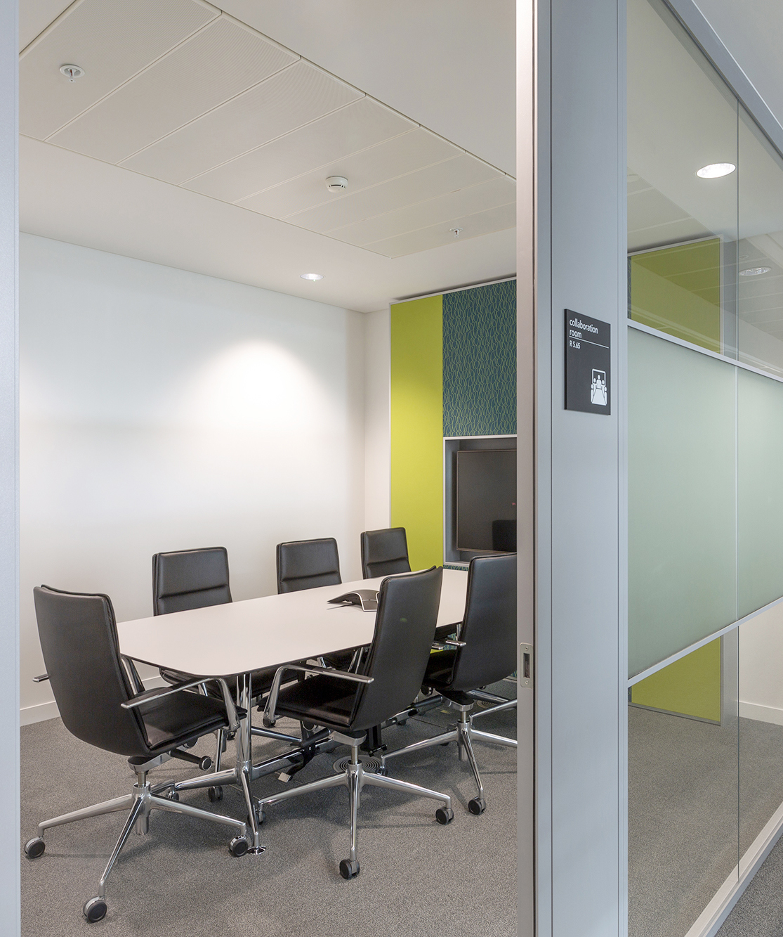 Meeting room as part of this laboratory design and office design in London