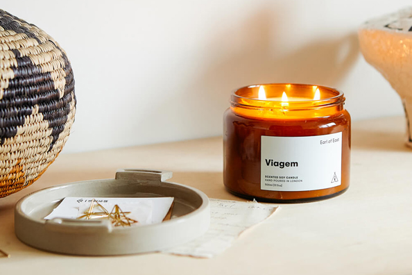 Blog - Our top ten hygge products, Earl of East Candle
