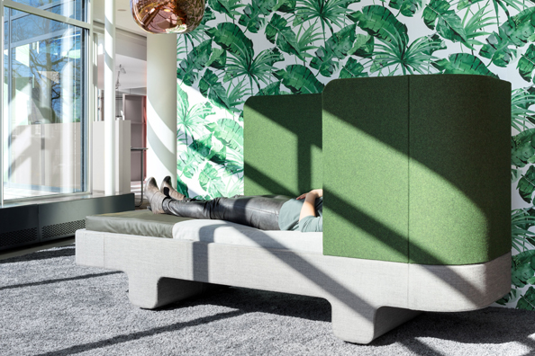 Blog - Back to the office, Ahrend Loungescape Powernap