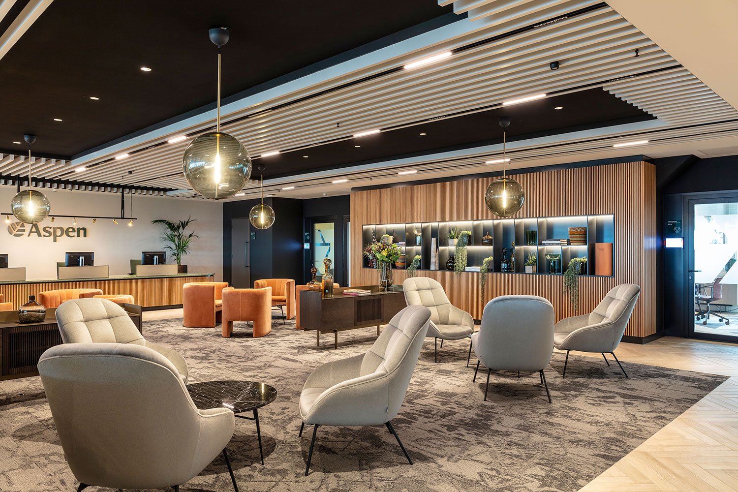 Aspen Re - Reception/client waiting area