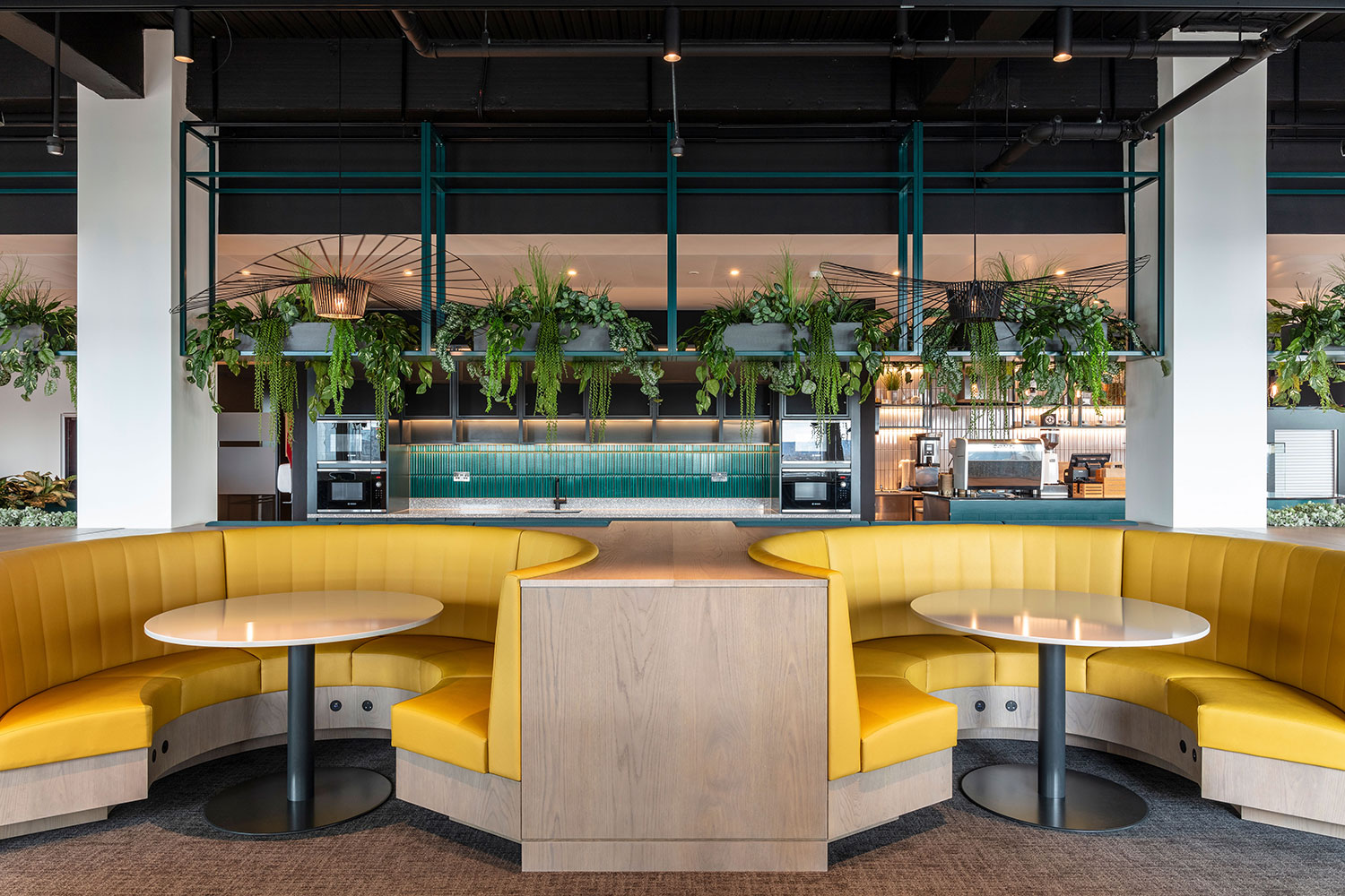 Aspen Re - Staff Cafeteria Booths