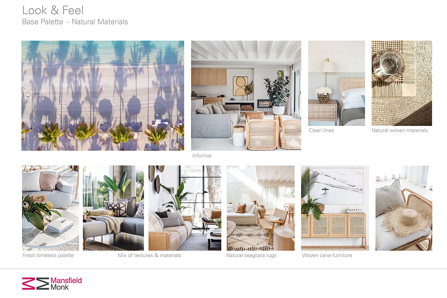 Barbados Villa - Look & Feel Document base palette