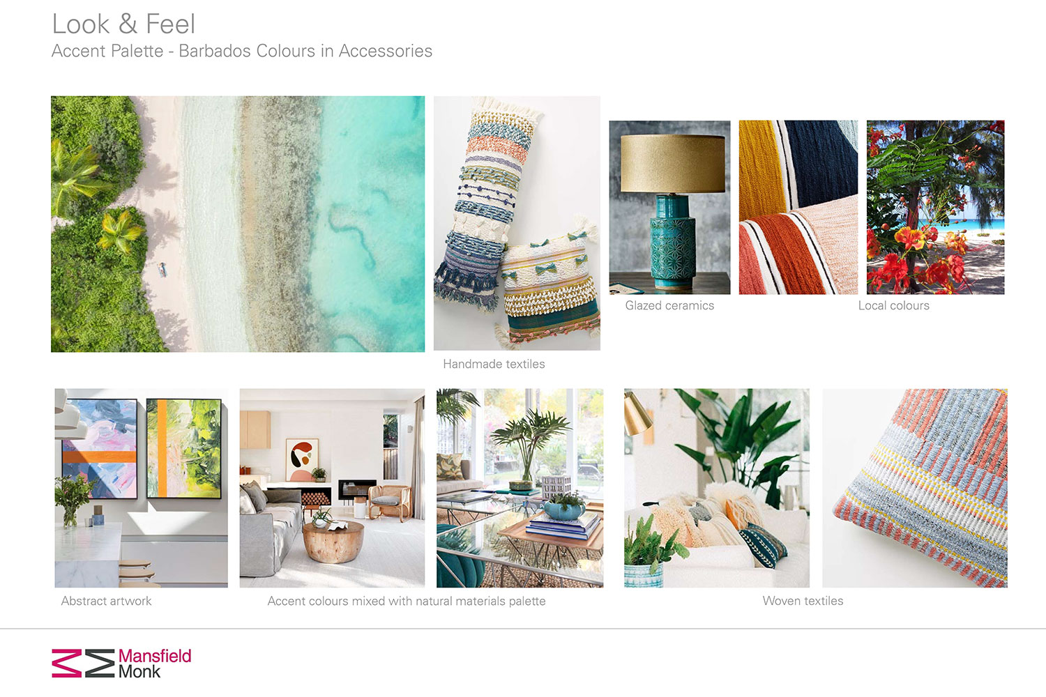 Barbados Villa - Look & Feel Document accent palette