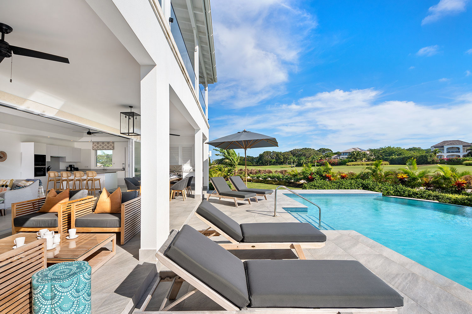 Barbados Villa - Pool Deck