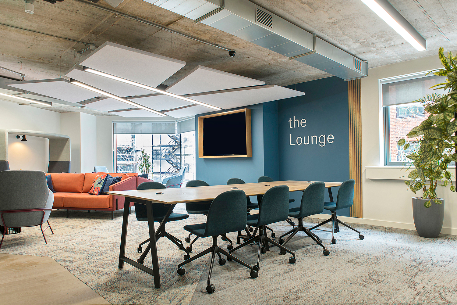 MRSI Manchester - lounge area, informal meeting