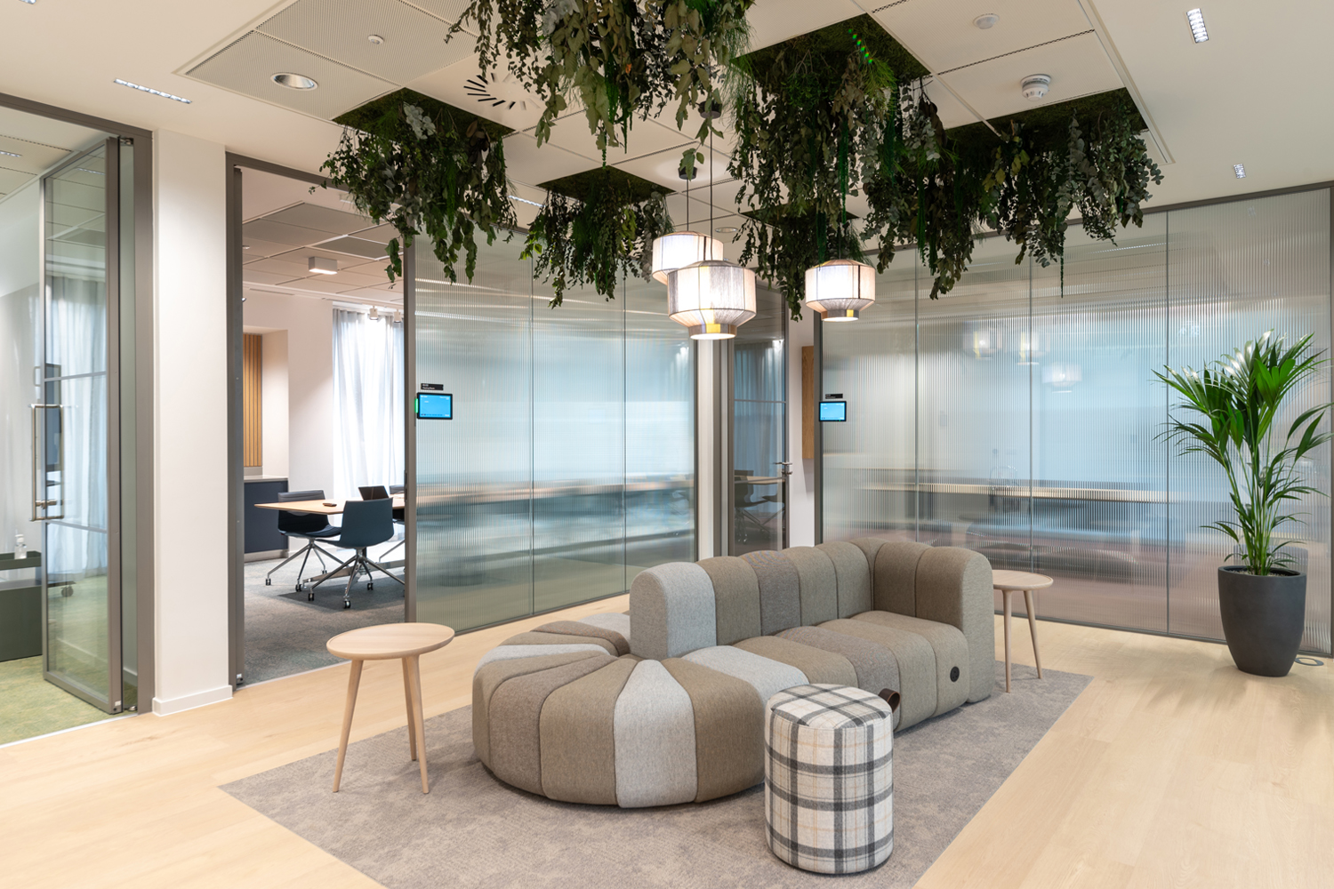 Meeting suite waiting area