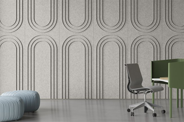 Filzfelt Arcade acoustic wall panels